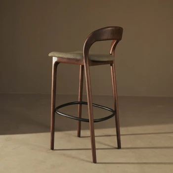 Дървен шезлонг Nordic Salon столче за Хранене, стол за спални Градинска удобни мебели за хола El Hogar LQQ25XP