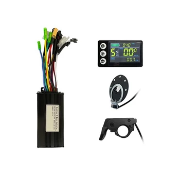 Електрически скутер литиева батерия промяна цветен LCD екран-S866 уред 26A контролер усилвател на мощност дроссельная клапата Набор от аксесоари