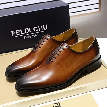 Луксозни Маркови Дизайнерски Мъжки Oxfords От Естествена Кожа Хлебна Кожата За Мъже, Черни, Кафяви Модела Обувки, Бизнес Офис Официалната Обувки