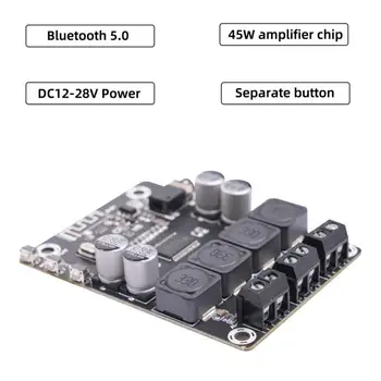 2x45 W Tpa3118 Безжична връзка Интегрални схеми аудио усилвател на мощност 12 В 24 В Bluetooth-съвместима такса усилвател 5.0