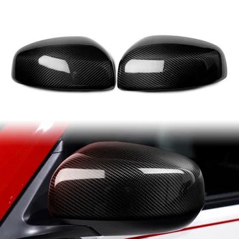 Украса на Капачки на Страничните Огледала за обратно виждане От Настоящето Въглеродни Влакна За 2009-2019 Nissan 370Z Z34 Всички Модели