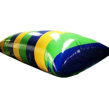 Безплатна Доставка 7x3 м Плажна Чанта За Скокове във Вода, Топка за Воден взрив на Въздуха, Надуваема Водна Пързалка За Водни Игри