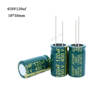 2 елемента Добро качество на 450 120 icf висока честота нисък импеданс 18*30 20% алуминиеви електролитни кондензатори 120000NF 20%