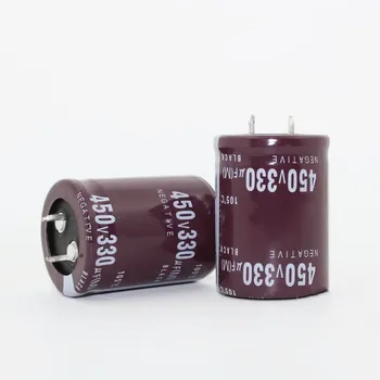 5 бр./лот, 330 icf 450, 330 icf 450, 30 мм * 40 мм, електролитни кондензатори LS (къс крак), добро качество на