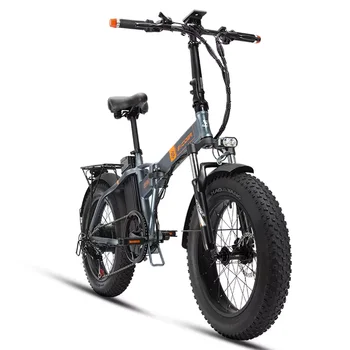 Excider XT500 Сгъваем Планинско Колоездене 48V 20 Инча Fat Tire E bike с акумулаторна батерия 13AH и мотор 500 W 60 КМ Снежна Електрически Велосипед