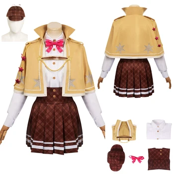 Аниме Oshi no Ko Hoshino Rubii Рокля за cosplay, костюми, облекла, дамски ризи, поли, комплект якета, маскировочный костюм за парти в чест на Хелоуин за момичета