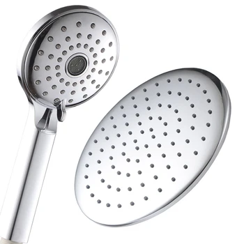 Накрайник за душ с водосберегающей дюза под налягане ABS Rosette Xiamen Ръчен набор от дюзи за пръскане на покрития отгоре