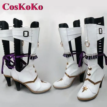 Обувки CosKoKo Blade, cosplay, аниме игра Nu: карнавалните модни обувки на висок ток, аксесоари за ролеви игри на Хелоуин