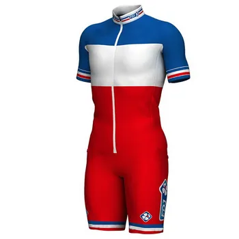 2017 2018 FDJ TEAM FRANCE Skinsuit Боди Летни комплекти от джърси за колоездене Планинско колоездене велосипедна облекло МТБ Maillot Ropa Ciclismo