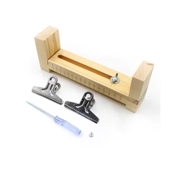 Държач за направата на гривни U-образна кука за направата на гривни, дървена рамка за плетене набор от инструменти за плетене на гривни B