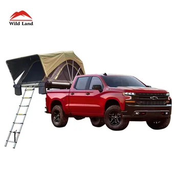 Палатката на покрива с мека черупка за дивата природа, открит къмпинг и автомобилен сенник за караваната, палатката на покрива на автомобила