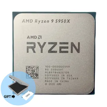 Продажба на едро Ry-дзен 9 5900X R9 5900X 3,7 Ghz Двенадцатиядерный 24-Стрийминг процесор на 7 НМ L3 = 64 М 100-000000061 се Използва гнездото AM4