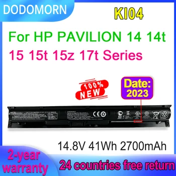 Батерия DODOMORN KI04 за HP Pavilion 14 14t 15 15t 15z 17 17t 17z HSTNN-DB6T HSTNN-LB6T HSTNN-LB6S HSTNN-LB6R TPN-Q158 41Wh