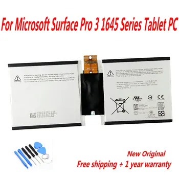 Истински Батерия за лаптоп G3HTA003H G3HTA004H G3HTA007H Microsoft Surface Pro 3 1645 Series Tablet PC 3,78 В 27,5 Wh 7270 ма