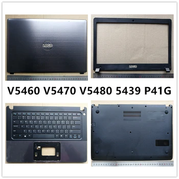 Нов лаптоп DELL VOSTRO V5460 V5470 V5480 5439 P41G с LCD сензорен дисплей, Задна Капачка, Горната част на Корпуса/Преден панел/Акцент за ръце /Долната Базова капак