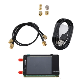 2,8-Инчов LCD-дисплей Nanovna VNA HF VHF UHF UV Мрежов Анализатор Антена Анализатор + Батерия