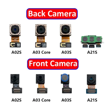 5 бр. За Samsung А02 A02S A03 Основната A03S A12 A21 A21S Задната Камера Модул за Селфи Гъвкав Кабел Подмяна на Основната Камера