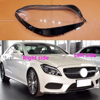 За Mercedes Benz CLS 2016 2017 2018 Корпус Светлини Лампа Прозрачен Капак Фарове със Стъклен Капак Фарове