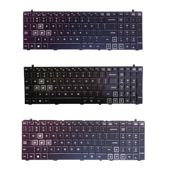 Аксесоари за преносими компютри на САЩ за Hasee Z7-KP5GA Замяна английска клавиатура с подсветка B2RC