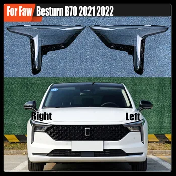 За Faw Besturn B70 2021 2022 автомобилни фарове стъклени фарове лампа прозрачен корпус лампи капак фарове обектив