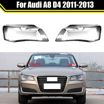Автомобили замяна на прожекторите във формата на миди, предната автообъектив, стъкло фар, прозрачен капак за Audi A8 D4 2011 2012 2013