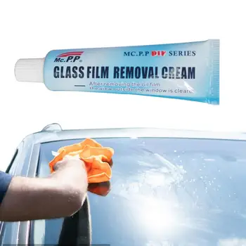 Препарат за почистване на маслената фолио на предното стъкло на автомобила, препарат за почистване на маслената фолио на предното стъкло, възможност за теглене на водни петна, комплект за премахване на мръсотията на автомобилното стъкло