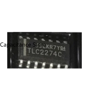 10 бр. Нов TLC TLC2274CDR TLC2274 TLC2274C SOP14 четырехканальный оперативен усилвател с чип