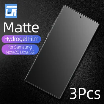 1-3 бр. Matte Гидрогелевая филм без Пръстови отпечатъци за Samsung Galaxy Note 20 Ultra S10 5G S10e A71 A50 A21S A51 A52 а a53, Защитно Фолио за екрана