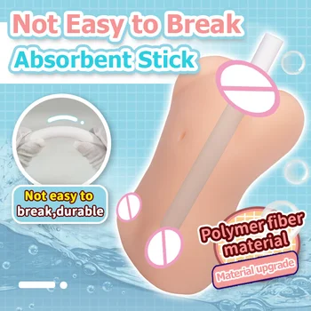 YUU Еротика силиконови секс-играчки за възрастни, отводняване, водопоглъщаемост, мастурбация, мека пръчка, Чисто хигиенична множество сушене пръчка