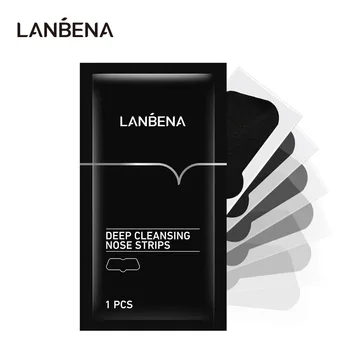 1/7/10 бр. маска за носа LANBENA за премахване на черни точки, маска за дълбоко почистване на порите, разрывающая направи кална маска, унисекс, сужающая пори, се грижи за кожата
