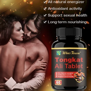 60 Таблетки Tongkat Ali Tablet All Natural Energizer Поддържа сексуално здраве продължително хранене антиоксидантната активност