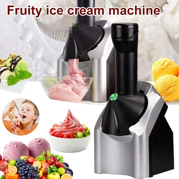 Машина за приготвяне на сладолед, домакински автоматична машина за приготвяне на плодов сладолед, машина за приготвяне на замразени плодови десерти, млечни коктейли, инструменти за приготвяне на сладолед
