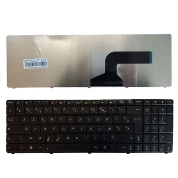 НОВАТА Френска Клавиатура за лаптоп Asus N70 N70S N73 N73J N73JF N73JG N73JN N73JQ N73SM N73SV FR Черна