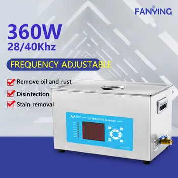 Ултразвукова пречистване на FanYingSonic по поръчка 10L360W подходящи за лабораторна подкрепа на регулиране честотата