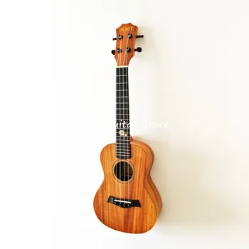 4-струнен ukulele с матово покритие, плот от масивно дърво Coa, мини-акустична китара, детски инструмент, безплатна доставка