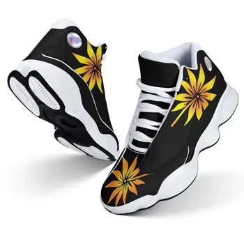 Висококачествени Мъжки Маратонки True Size 48, Градинска Баскетболни Обувки За фитнес, Полинезийски Дизайн, Безплатна Доставка