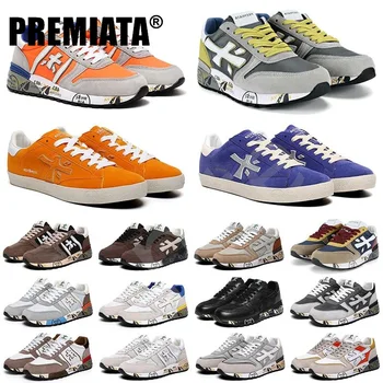 PREMIATA 2023/ върхова продуктова италианската марка Ежедневни обувки, маркови маратонки Стивън истински training Mick Lander, мъжки маратонки на платформа