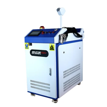 Преносима лазерната машина Raycus за почистване от ръжда мощност 1000 W преносима машина за почистване от ръжда за неръждаема стомана, мед