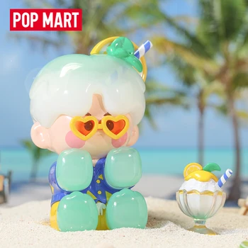 Аниме POPMART PINO JELLY Ласкател Party Серия PVC фигурка украса 150% Оригинални са подбрани модел играчки кукли Realshot
